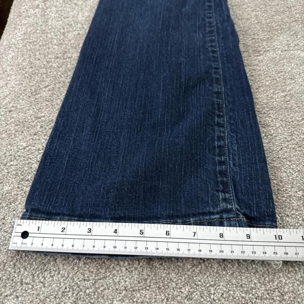 Del Forte Denim Jeans Womens 27 Straight Leg Organic Cotton Stretch Made in USA - Picture 7 of 9